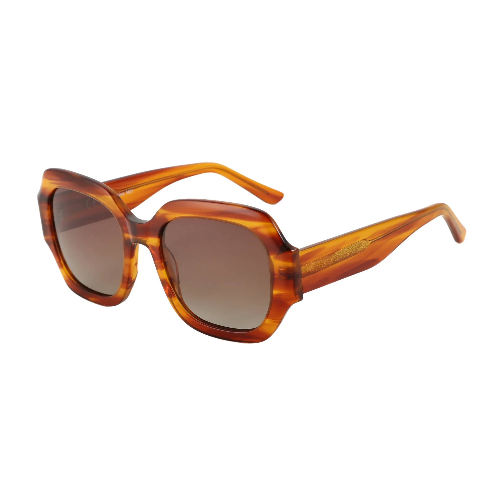 ZENOTTIC Neue Trend Hexagon Polarisierte Sonnenbrille Frauen Uv400 Schutz Schatten Hochwertige Acetat Mode Schmetterling Sonnenbrille – Detail 11