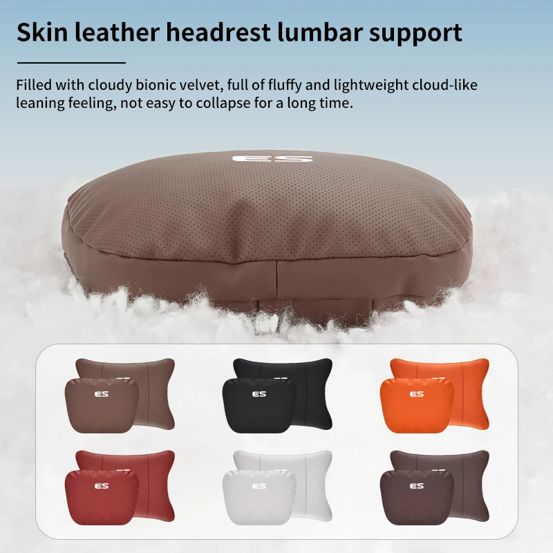 Car Headrest Waist Pillow Neck Cushion Seat Headrest Lumbar Support Pillow For Lexus CT ES GS NX IS250 CT200h IS300h ES300h