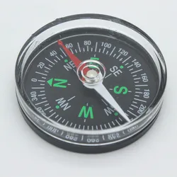 40mm Outdoor Mountaineering Camping Positioning Compass Student Children Science Experiment Plastic Compass