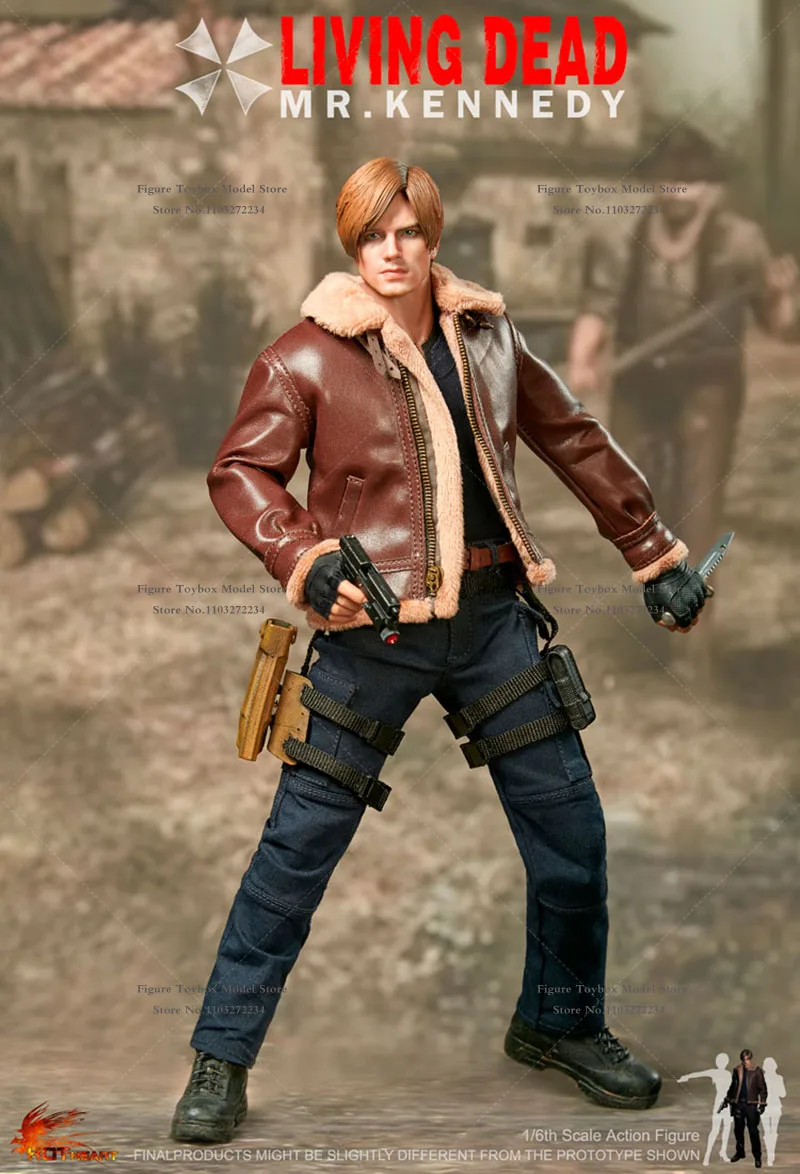 In Stock Hot Heart 1/6 FD014 Mr.Kennedy Action Figure Brave Killer Leon Delicate 12