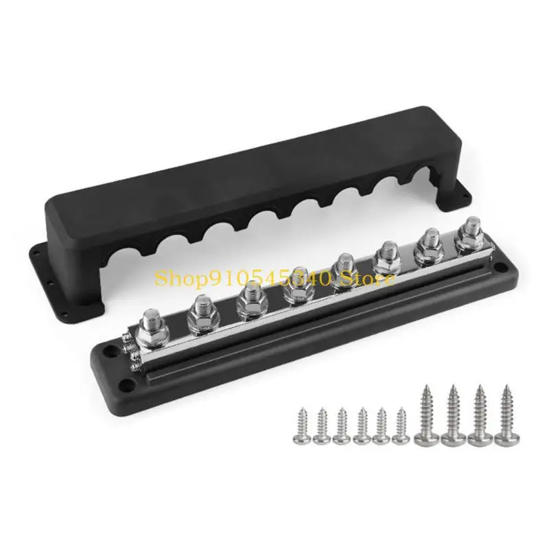 

U2JA 8-клеммный распределительный блок Шинная шина 48 В с крышкой для автомобилей-домиков