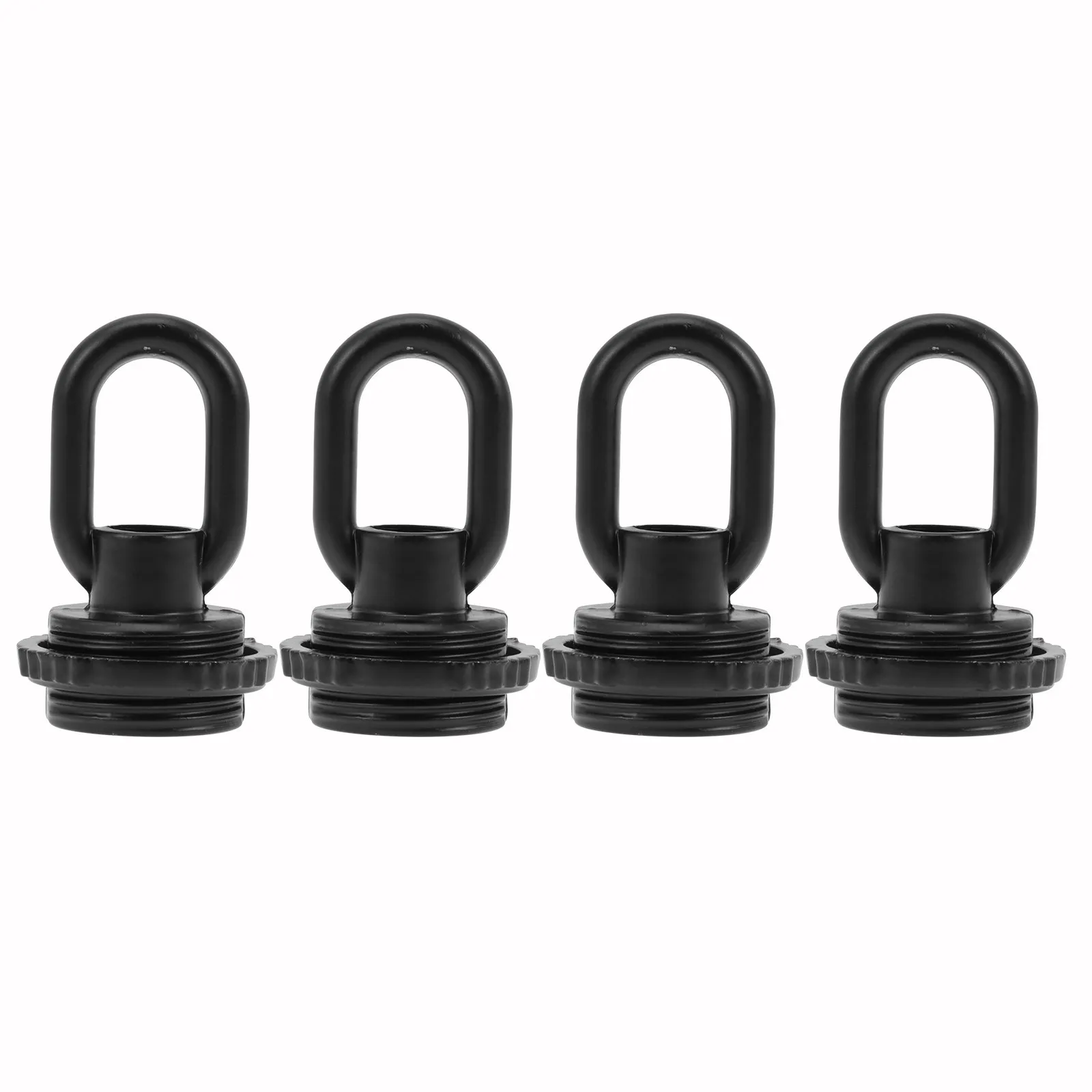 4Pcs Heavy Duty Hook For Hanging Ceiling Light Home Decor Vintage External Thread Pendant Lamp Base Lighting Fixture