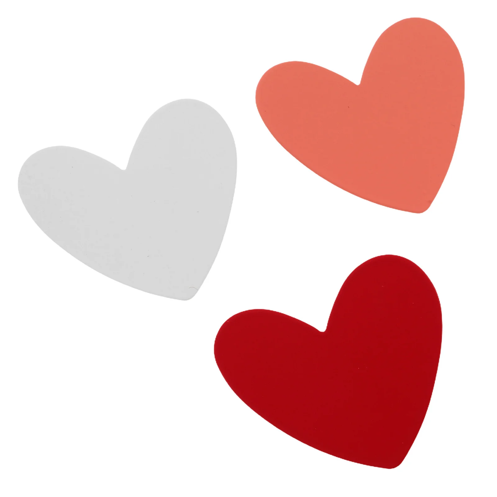 

3Pcs Heart Enamel Brooch Pins for Women Retro Lapel Pin Set Fade Resistant Red Heart Badge Jewelry Vintage Style Suit Sweater