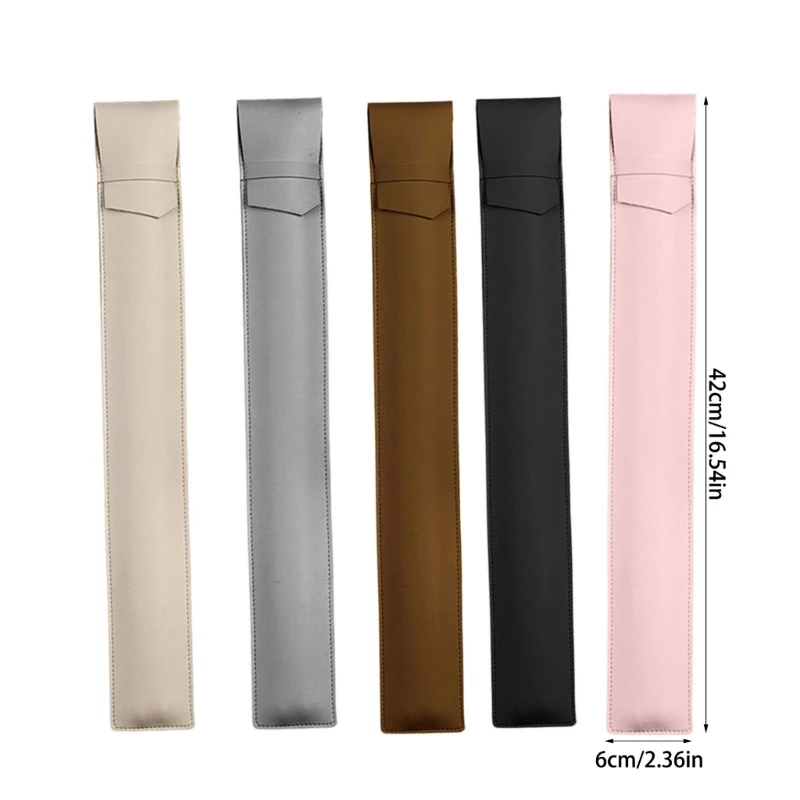 PU Leather Drumstick Storage Bag Drumstick Dustproof Protector Case Waterproof Drum Bag Drumsticks Storage