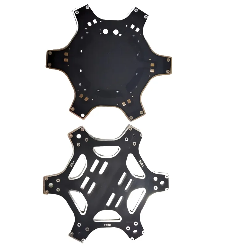 

F550 Carbon Fiber Quadcopter Hexacopter Frame Kit 550mm Center Plate Upper Lower PCB Gold Plated for DJI Naza GPS FPV Drone DIY