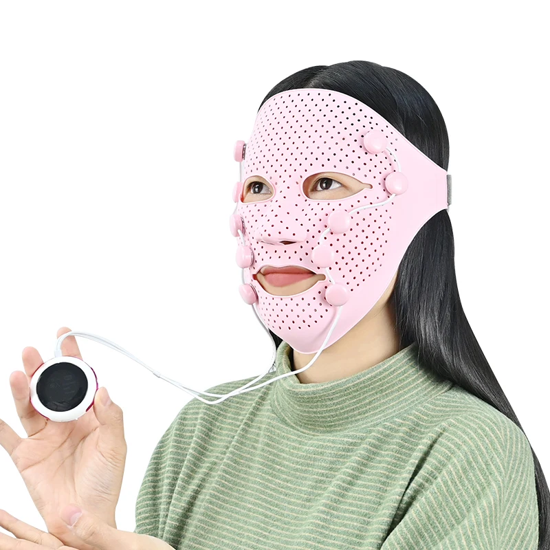 Home Beauty Instrument Face Lift Face Thinning Instrument Handheld EMS Electric Face Mask