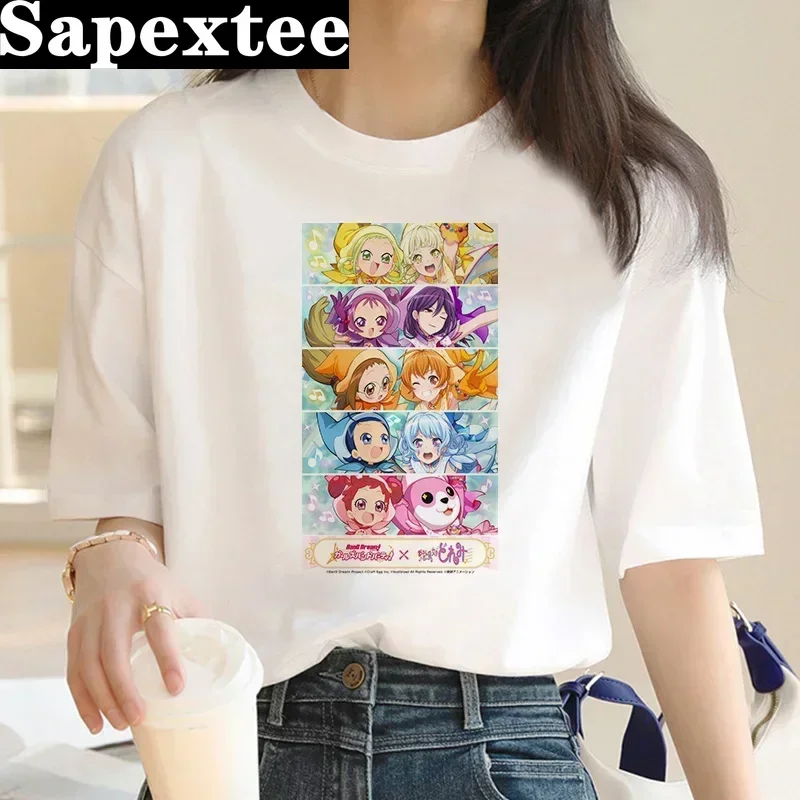 magical doremi clothes women vintage japanese grunge white t shirt ulzzang