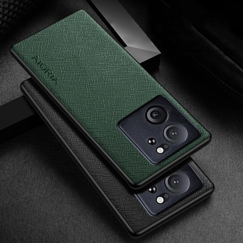 Case for Xiaomi 13T pro funda Cross pattern Leather cover Luxury coque for mi 13t case