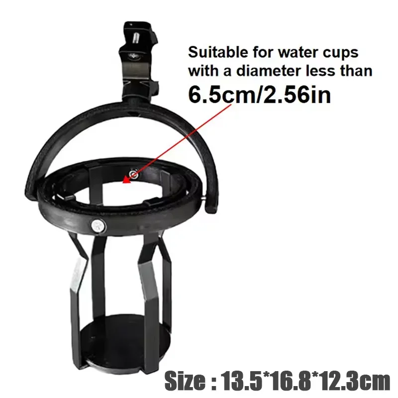 1-5 قطعة لا تسرب حامل الكأس الجيروسكوبي التسوية الذاتية مشبك قابل للتعديل ثلاثية الأبعاد دراجة نارية حامل مشروبات حامل الكأس متعدد الوظائف المشبك