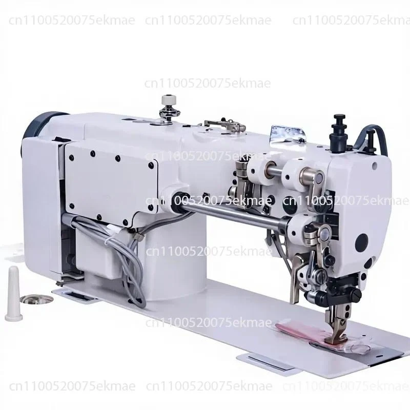 Double Synchronous Thick Material Leather Sewing Machine, with Servo Motor, Integrated Cloth Feeding Computer Direct
