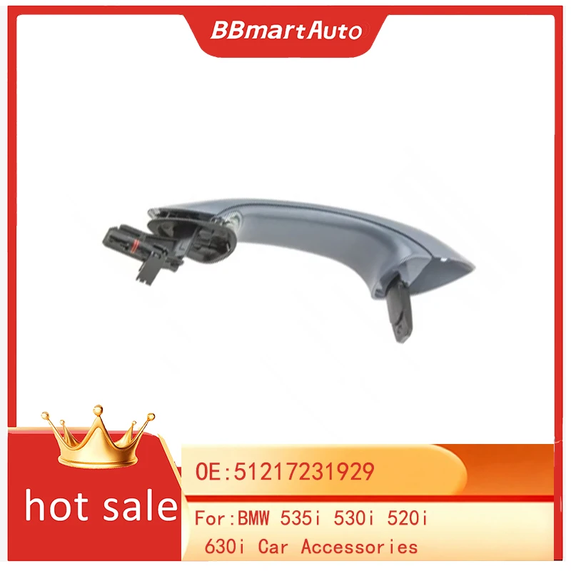 

51217231929 BBmart автозапчасти 1 шт. внешняя дверная ручка для BMW 535i 530i 520i 630i автомобильные аксессуары