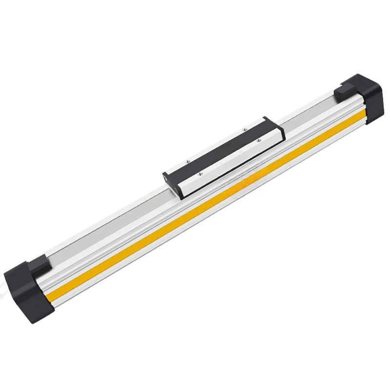 Rodless cylinder with guide rail Mechanical, small pneumatic high-speed slide table