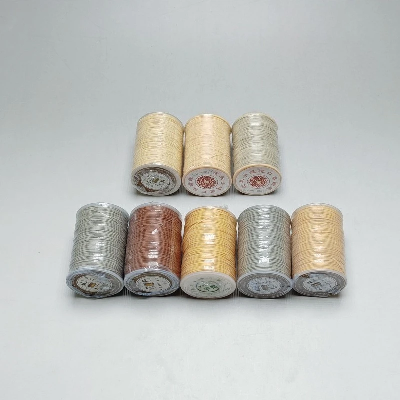 Hemp wax thread, shaft mount, rope for ship model making, pure hemp thread, waxed hemp thread