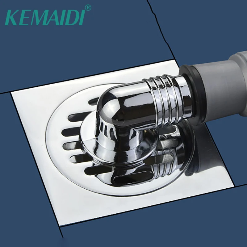 KEMAIDI Washing Machine Floor Drain Anti-insect Anti-overflow Cover Toilet Deodorization Drain Pipe Sealing Ring Connector