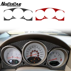 For Dodge Caliber 2007-2008 Carbon Fiber Instrument speedometer Panel Trim Cover Car Interior Accessories Decorative Stickers