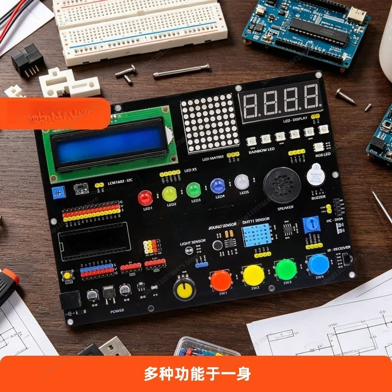For All-in-One Expansion Board for Arduino Nano V4 Compatible