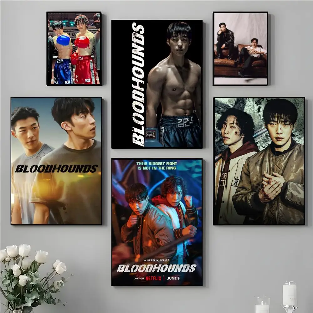 B-Bloodhounds Movie Kdrama Poster HD Print Personalized Canvas Wall Mural Art Poster Photos for Living Room Home Decor