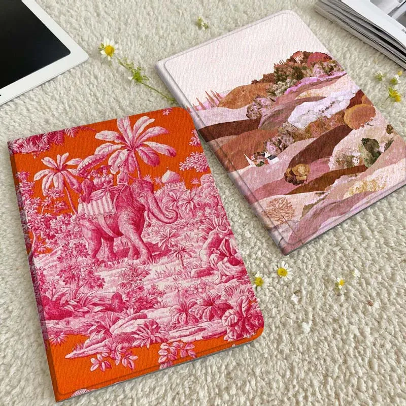 

Чехол для планшета Pink Elephant Palm Jungle Gift для Xiaomi Redmi Mini Pad SE K 2 4 5 6 7 8 2023 2025 11 8.8 11.2 10.1 Pro