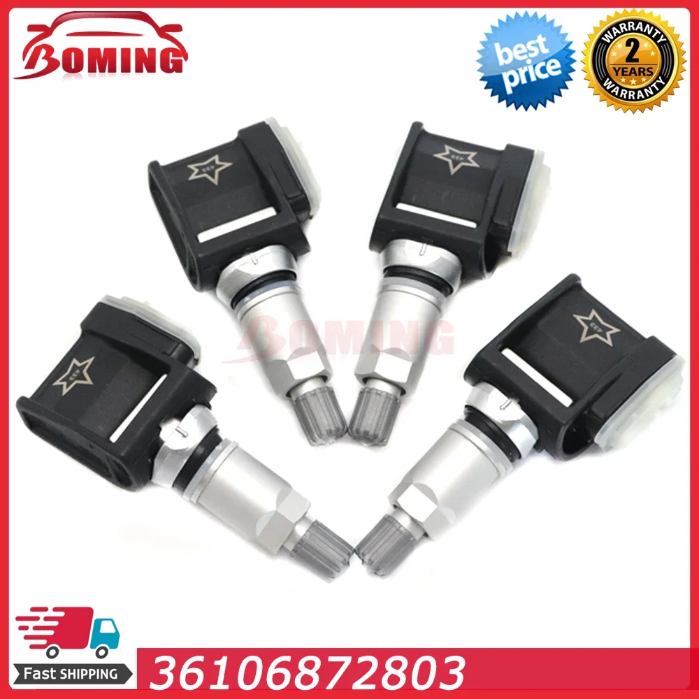 4PCS 36106872774 New Car Tire Pressure Monitor TPMS Sensor For BMW 5 G30 G31 G38 F90 M5 6 G32 GT 7 G11 G12 X3 G01 X4 G02 X5 G05