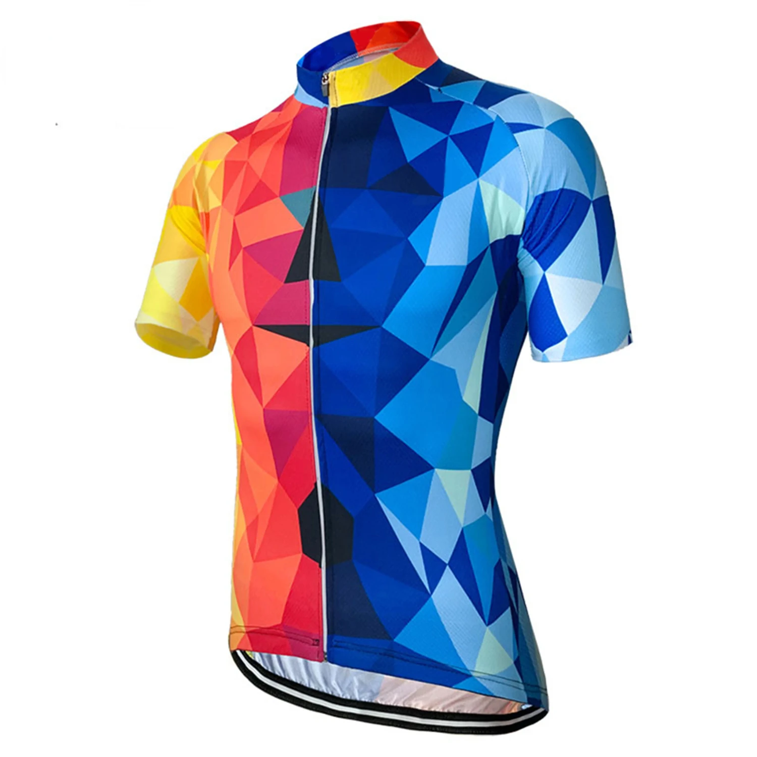 WULITOTO summer Bicycle Top Shirt Short Sleeve MTB Jersey sport Breathable cycling Jersey  Men Aero cycling jersey Skin suit