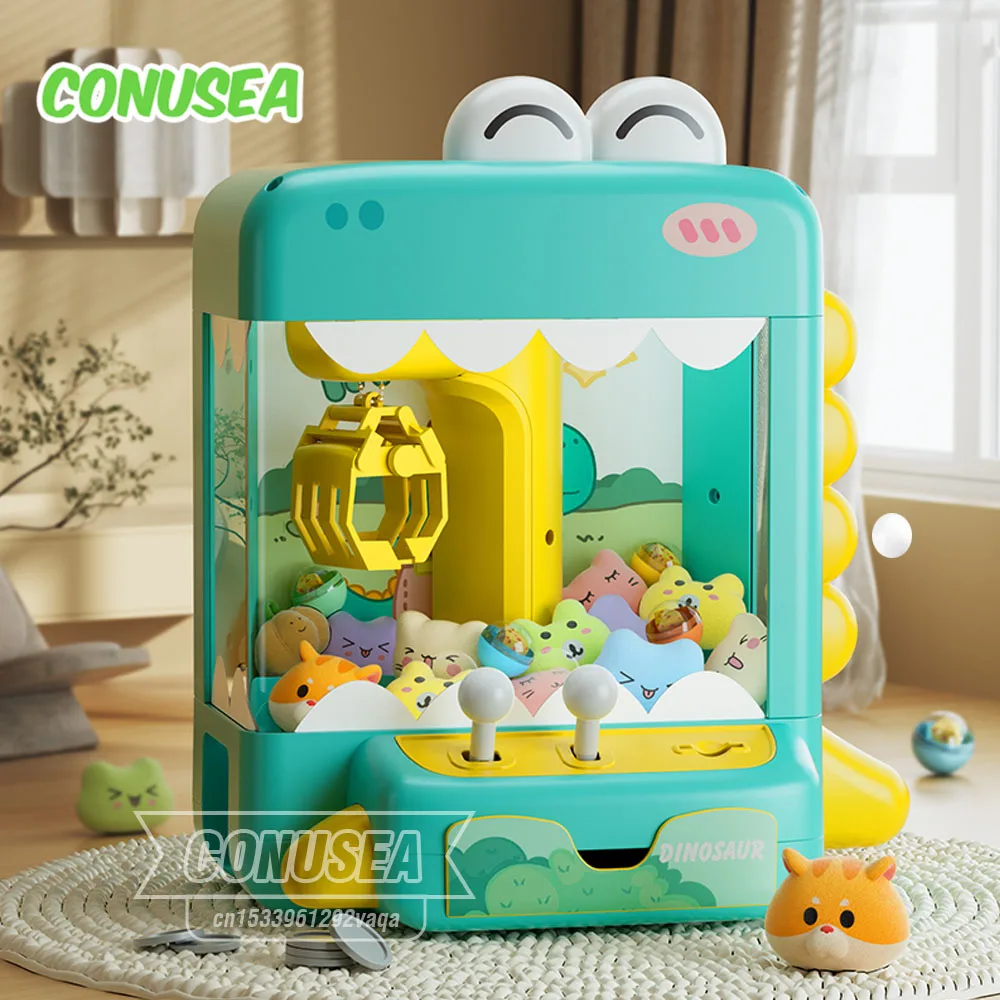 

Кукольная машина с когтями, машина для рисования динозавра, мягкие игрушки, домашняя игра, игрушка для ловли со звуком, светом, подарки на день рождения, Рождество, дети