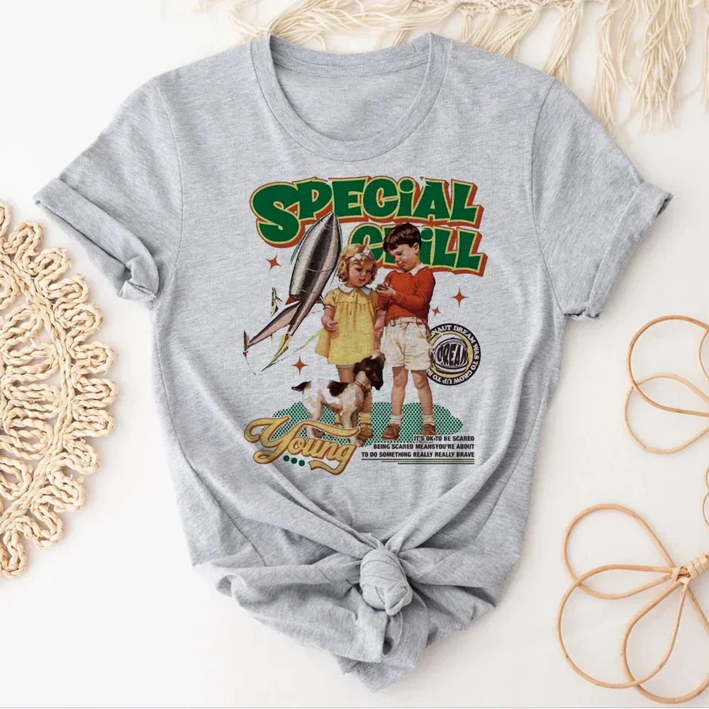

Funny Summer Vintage Top Women Manga Streetwear Anime T-shirts Girl Harajuku Clothes