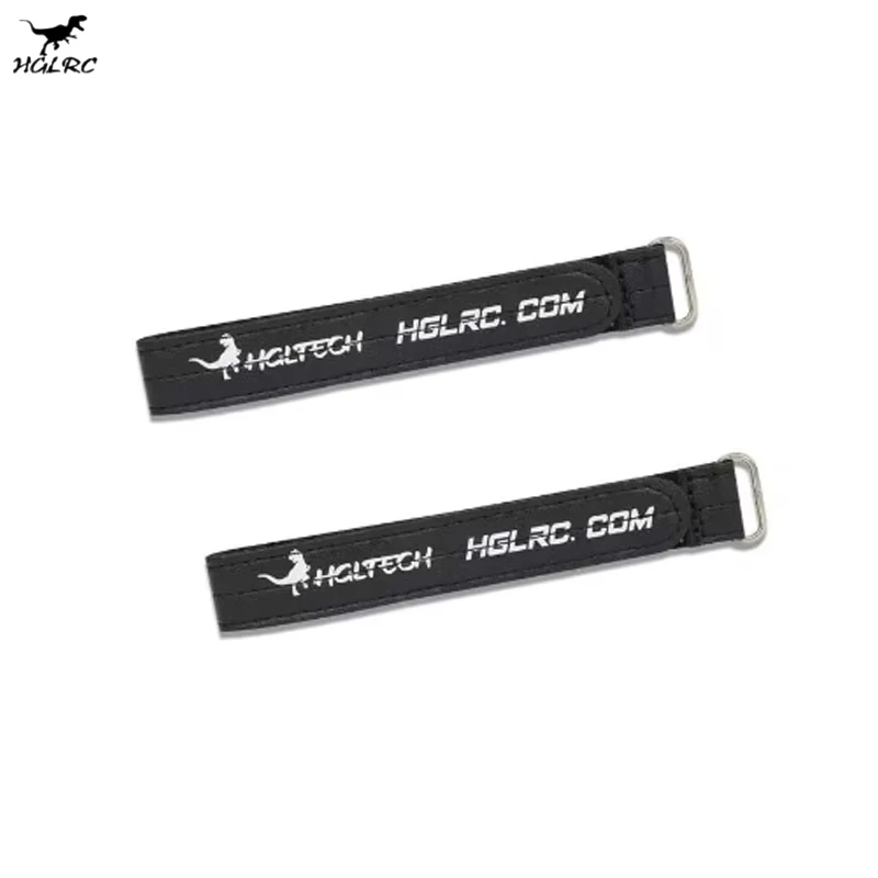 5PCS HGLRC Metal Buckle Battery Strap 200mm 250mm for RC FPV Racing Freestyle Long Range Drones 4S 6S Lipo Batteries