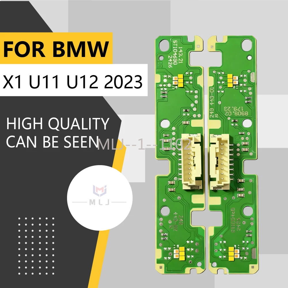 

NEW For BMW X1 U11 X2 U12 2023 LED Yellow Headlight DRL Boards Angel Eyes Car light color modification Car headlights chip