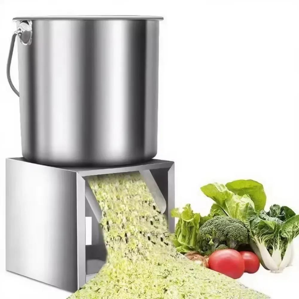 Electric Stainless Steel Vegetable Chopper - Chicken Feed Grinder, Commercial Multi-purpose Food Shredder for Home & Kitchen Use