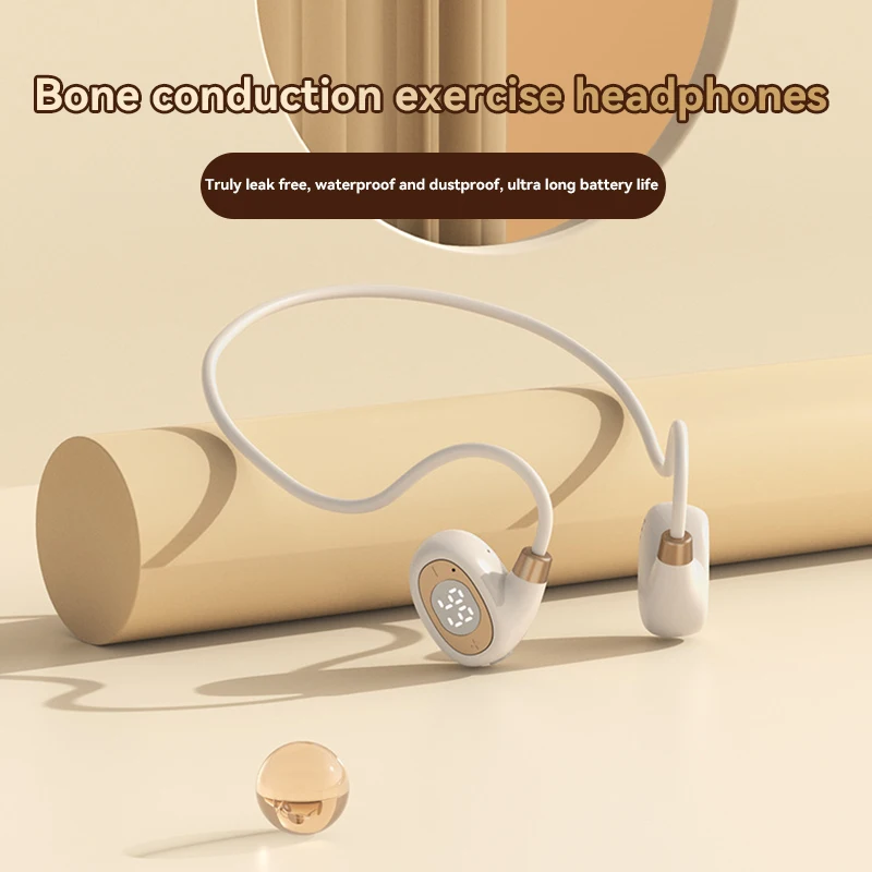 Xiaomi Bone Conduction หูฟังบลูทูธ Earless IPX7 กันน้ํา Ultra-long Endurance สเตอริโอ Air Conduction หูฟังกีฬา