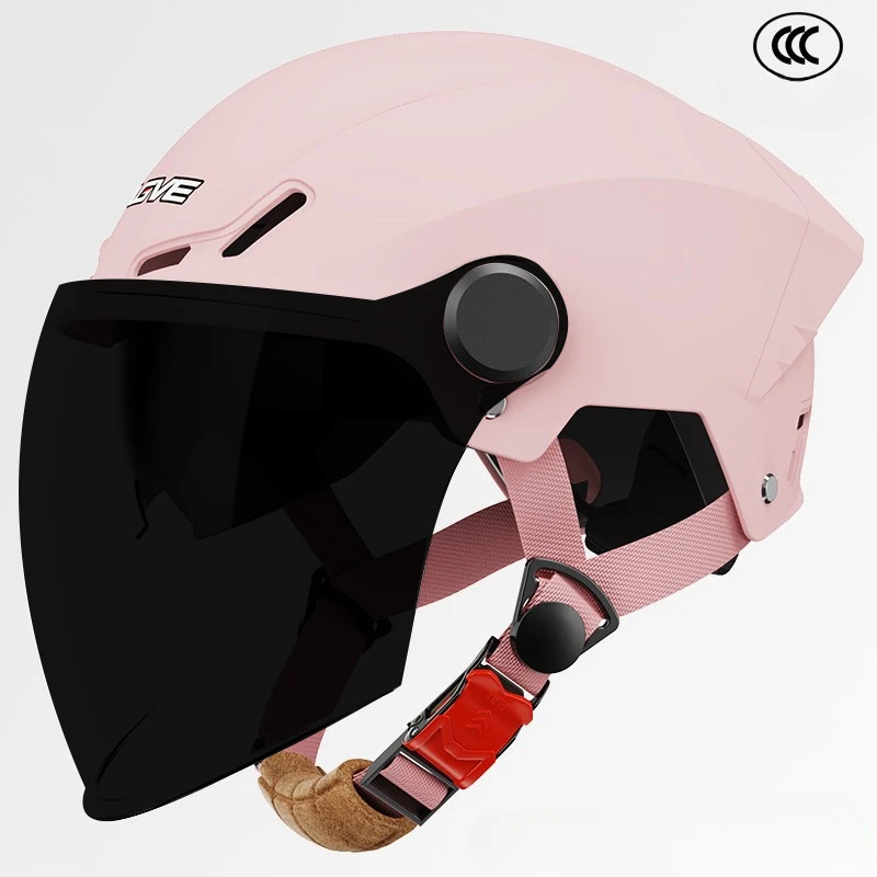 3C-Zertifizierter Leichtgewichtiger Sommer-Sonnenschutz Halbhelm UV-Beständiger Elektroroller-Helm Unisex Atmungsaktiver Sicherheitshelm