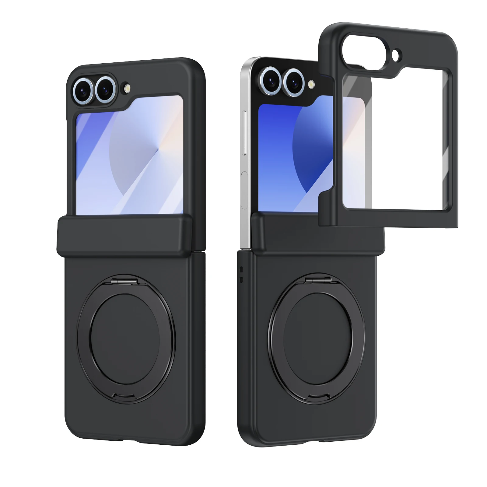Glass Film Shockproof Strong Full Body Case for Samsung Galaxy Z Flip8 5G Flip7 FE Flip 8 6 5 7 Flip6 Flip5