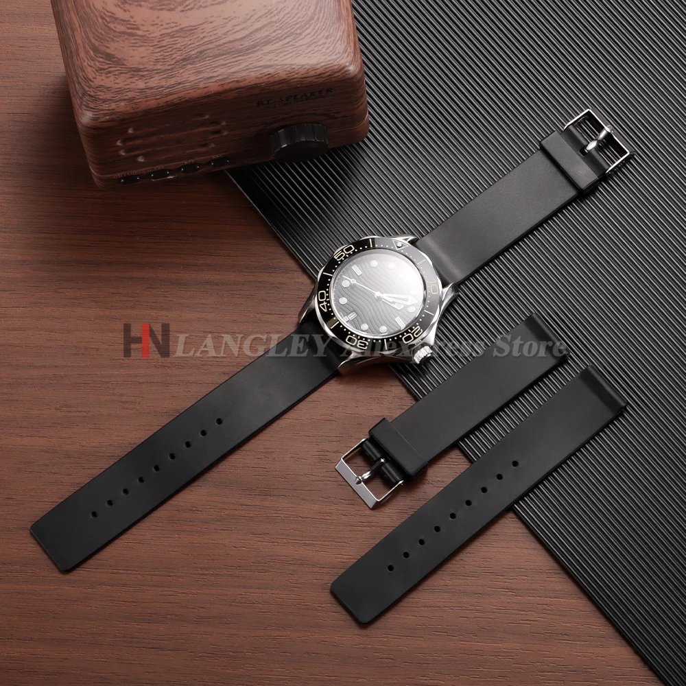 Cinturino per orologio in plastica PVC cinturino per immersione per accessori per orologi Casio 12mm 14mm 16mm 18mm 20mm 22mm braccialetti per donna uomo