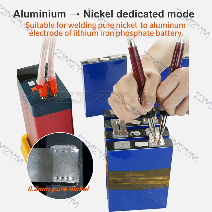 801H Spot Welding Machine 21KW 3500A Pulse Butt Welder 110-240V Power Battery Aluminum Nickel Single Battery Spot Welder