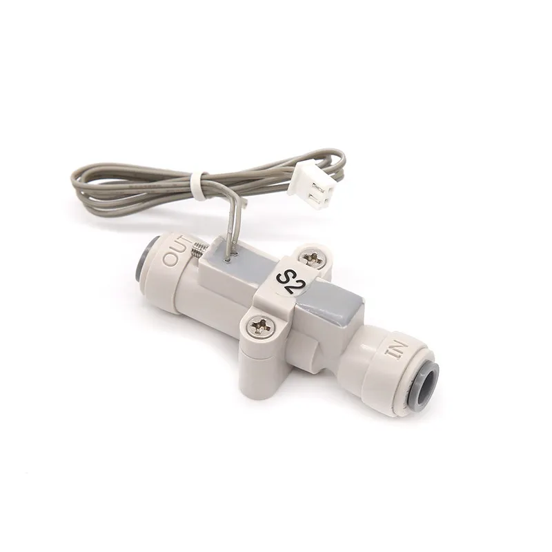 2-point Quick-connect Flow Switch, Low Flow Start Normally Open Flow Signal Sensor