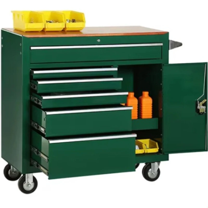 

Ящик шкафа для инструментов с вращающимся колесом, современный функциональный шкаф для инструментов, красочная упаковка инструментов для чистки Lemari Alat XYGJG