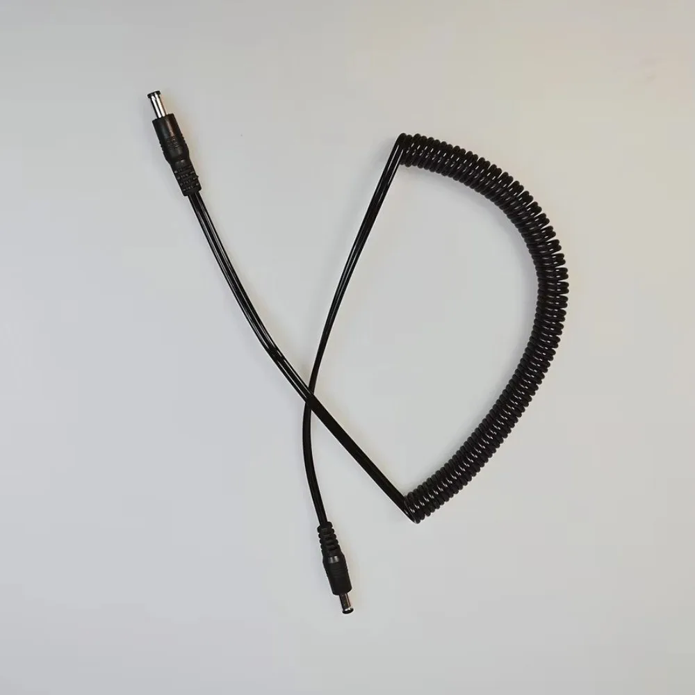 1/1.5M Nail Sander Replacement Spring Wire Double Headed DC Port Nail Line Cable Rechargeable Universal Handle Connection Cable