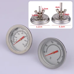 Professional Cooking Accessory 0-300℃ Bimetal BBQ Thermometer For Grill Oven Sealed Probe Temperature Detector