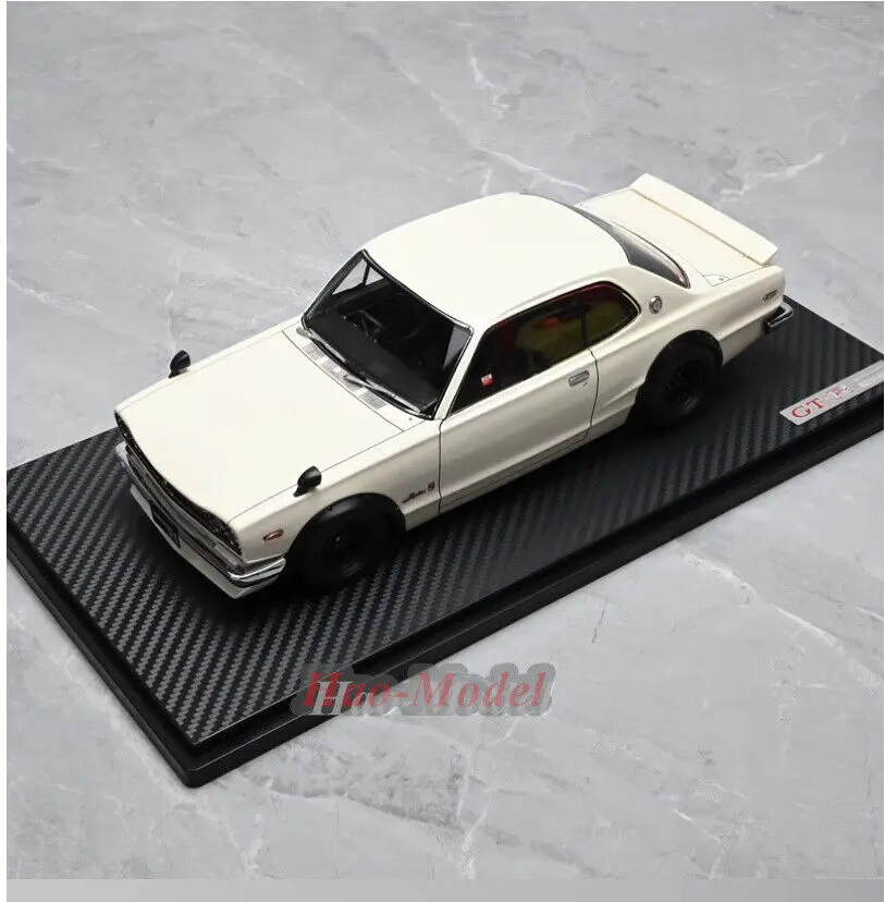 IG 1/18 For Nissan Skyline 2000 GTR KPGC10 Resin Diecast Model Car Simulation Toys Boys Birthday Gifts Hobby Display Collection