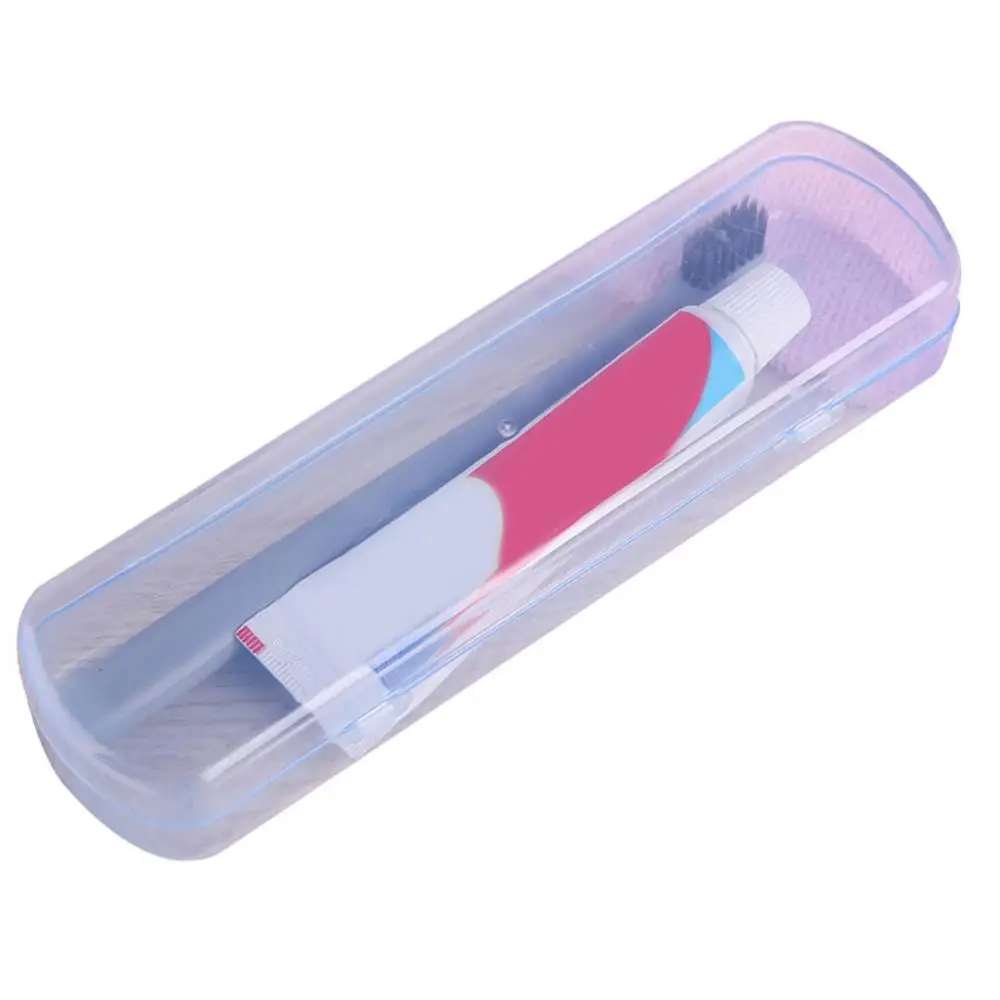 Storage Container Box Holder Protable Outdoor Travel Toothbrush Tooth Paste