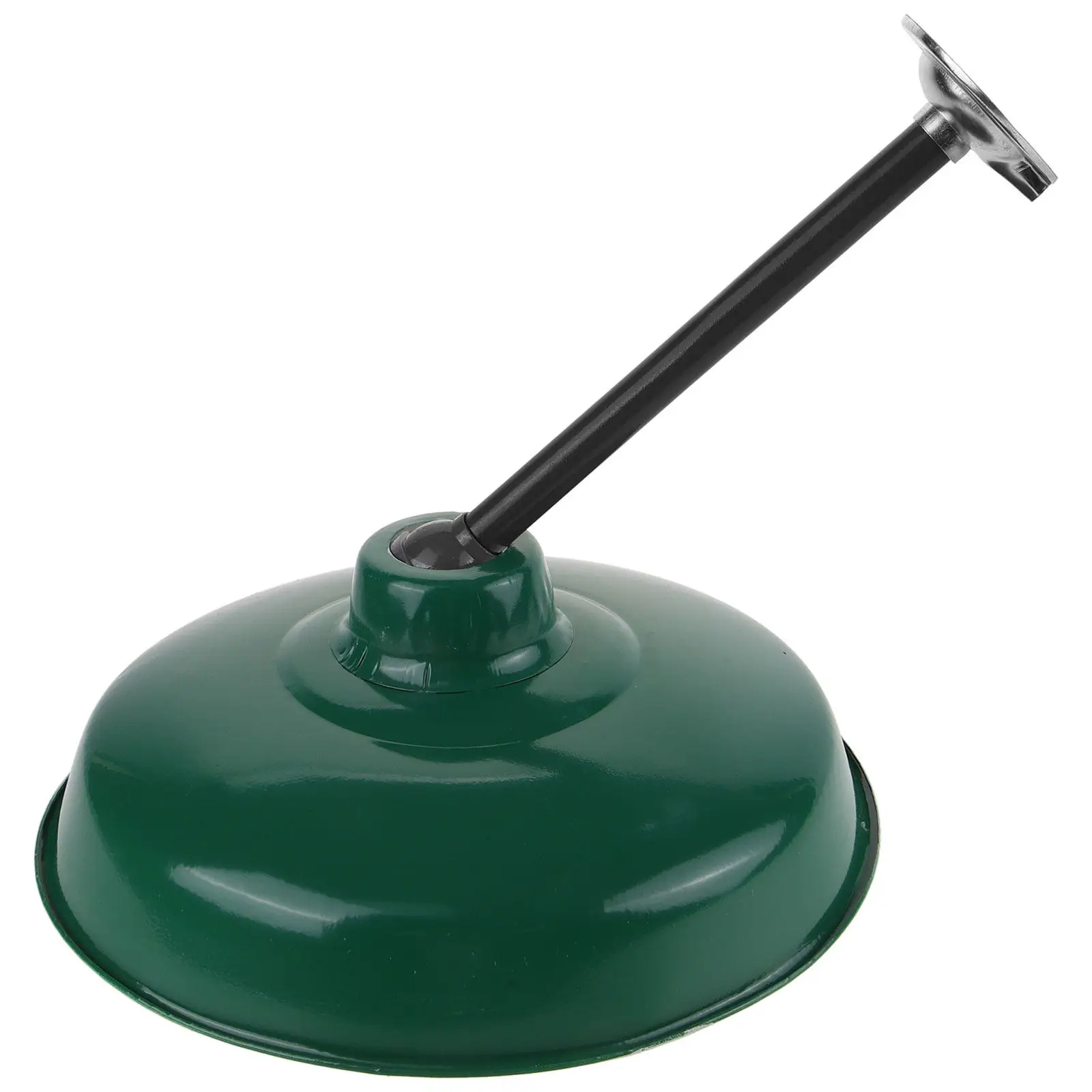 

Retro Green Enamel Light Shade Waterproof Protective Lamp Cover For Factory Outdoor Industrial Lighting Replacement