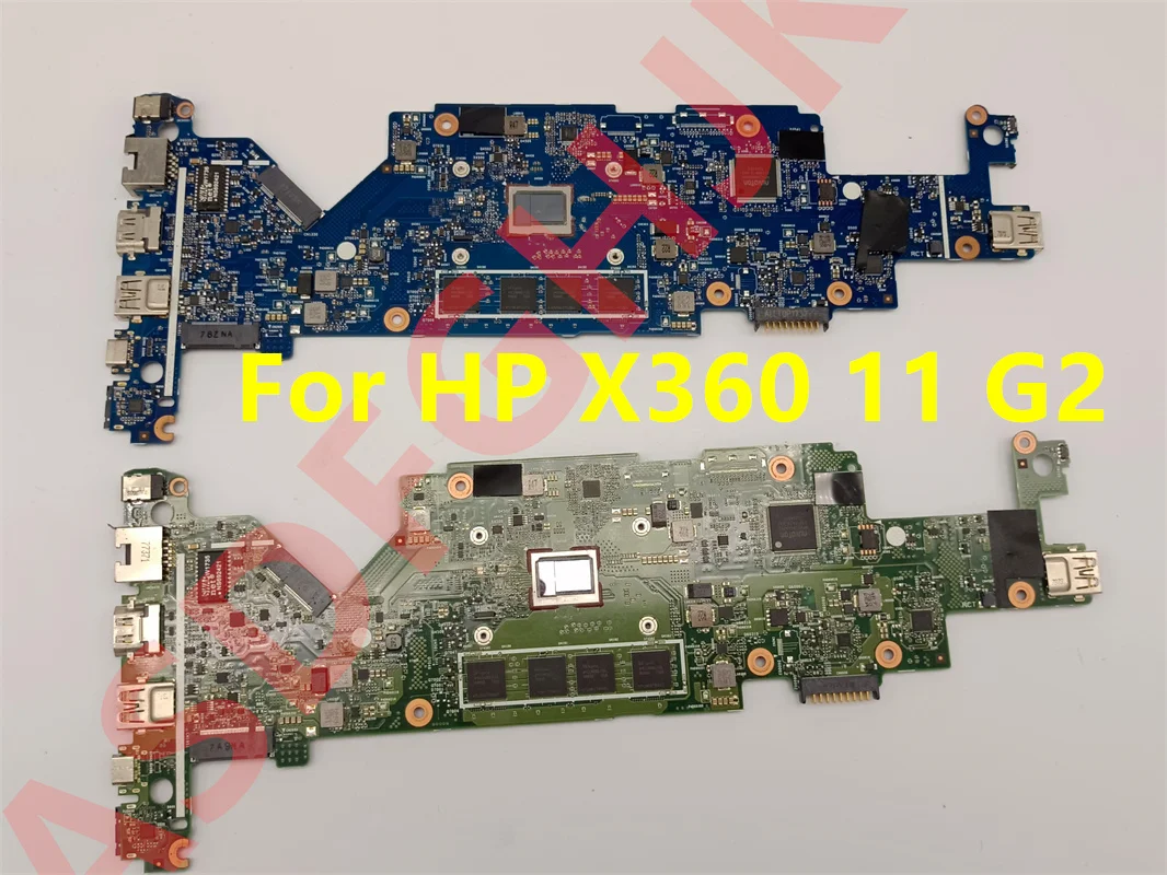 Suitable for HP X360 11 G2 laptop motherboard HSN-I10C 6050A2908801-MB-A01 6050A2908801-MB-A02 938552-601 with SR2ZX I5-7Y54 CPU