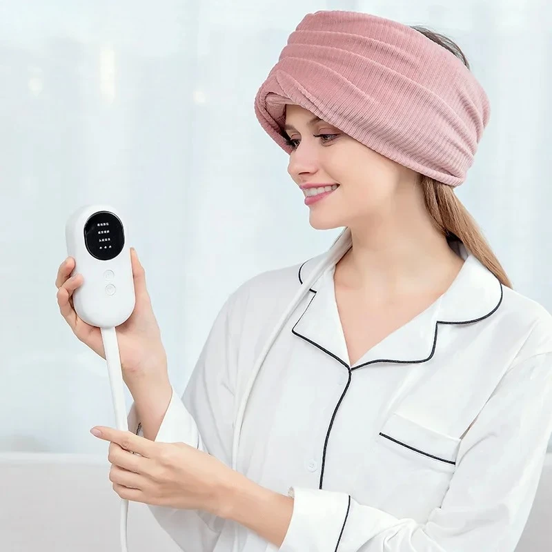 

Новый электрический массажер для головы с вибрацией и воздушной компрессией для снятия головной боли и напряжения