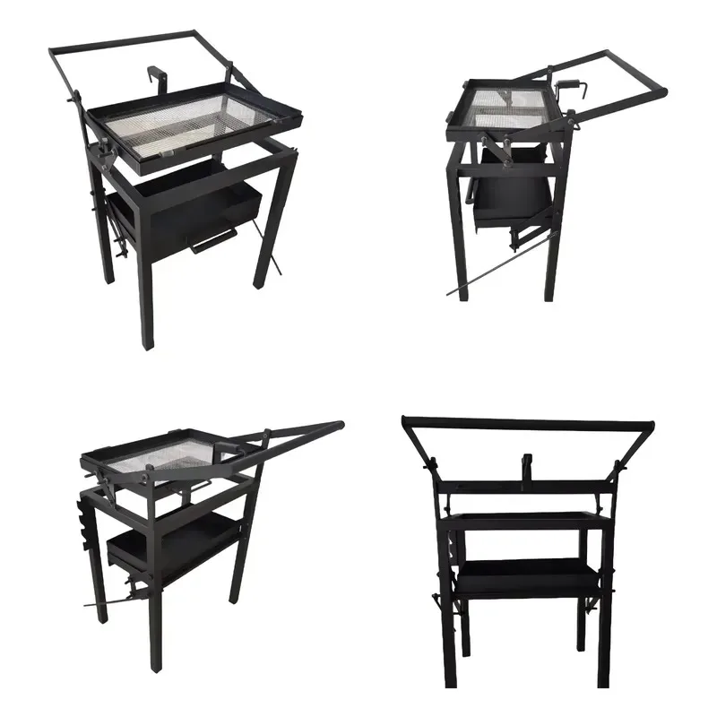 Portable Foldable Charcoal BBQ Grill for Outdoor Camping