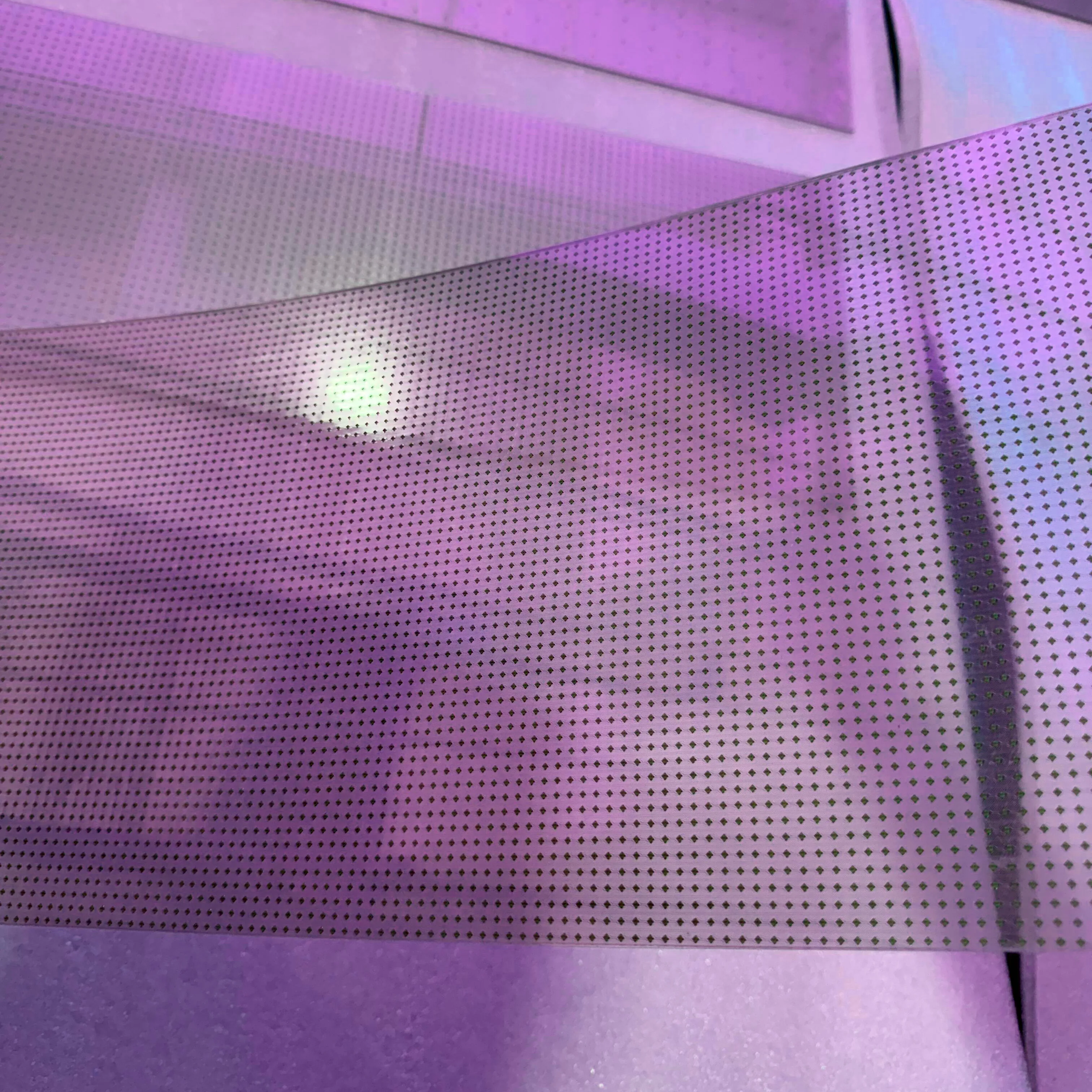 Customizable Outdoor Waterproof Led Advertisement Transparent Crystal Display Crystal Film for Mall Advertising Video Wall