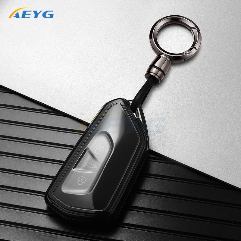 

TPU Car Key Case Cover For Volkswagen VW Golf 8 MK8 ID-4 ID-6 For Skoda Octavia A8 For Seat Leon FR MK4 Cupra Accessories