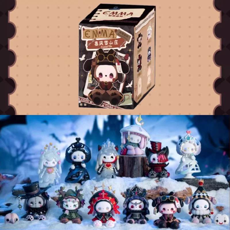 

EMMA Secret Forest Frostveil Villa Series Blind Box Cute Doll Collectible Model Toy Cartoon Home Decor Surprise Gift for Kids