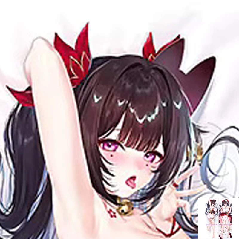 

Anime Dakimakura Pillow Case Hanabi Sexy and Busty Beautiful Girl Double-Sided Halloween Decoration