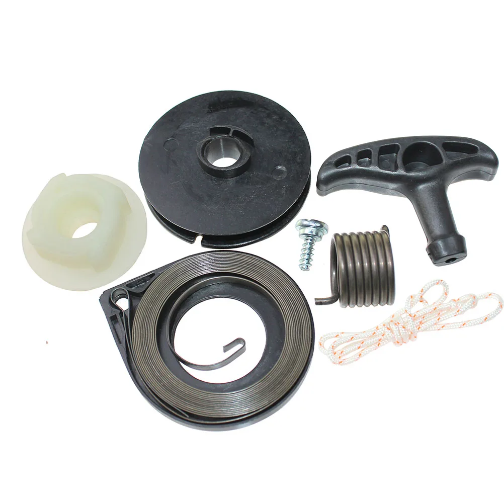 Recoil Starter Spring Reel Rope Grip Handle For Echo CS-370 CS-370ES CS-370F CS-400 CS-400ES CS-400F CS-420ES Shindaiwa 402S