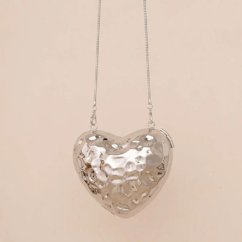 

Iron Box Clutch Special Shape Shoulder Love Bag Fashion Shell Evening Party New Crossbody Bags Luxury Handbags 2025 High Quality